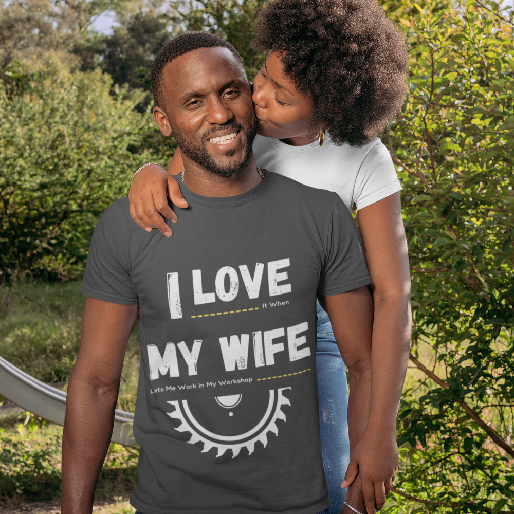 I Love My Wife T-Shirt - Crafted Cutz