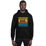 Husband Dad Woodworker Legand Hoodie - Crafted Cutz