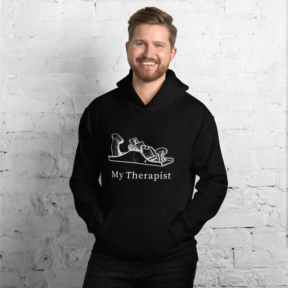 My Therapist Woodworking Hoodie - Crafted Cutz