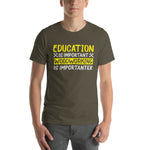 WoodWorking is Importanter T-Shirt - Crafted Cutz