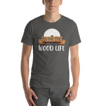 Living The wood Life T-Shirt - Crafted Cutz
