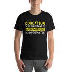 WoodWorking is Importanter T-Shirt - Crafted Cutz