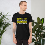 WoodWorking is Importanter T-Shirt - Crafted Cutz