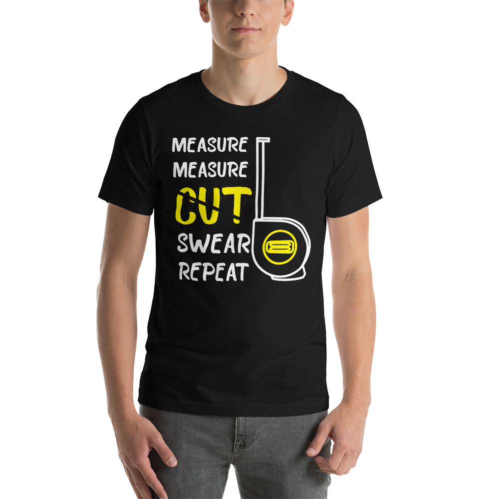 Measure Measure Cut T-Shirt - Crafted Cutz
