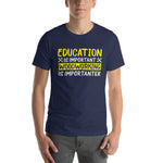 WoodWorking is Importanter T-Shirt - Crafted Cutz