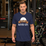 Living The wood Life T-Shirt - Crafted Cutz