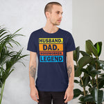 Dad. Woodworker. Legend T-Shirt - Crafted Cutz