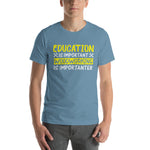 WoodWorking is Importanter T-Shirt - Crafted Cutz