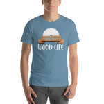 Living The wood Life T-Shirt - Crafted Cutz